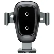 Baseus Gravity Air Vent Turētājs Gaisa Restei Ar Wireless Uzlādi  Micro Usb Vads 1.2M Wxyl-B0A 6953156276871