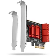 Pcie Controller 6X internal Sata 6G port  Lp Pces-Sa6 8595247906465 Amaxnkppcessa61