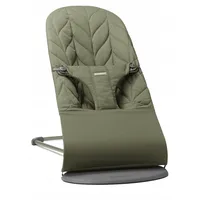 Babybjörn šūpuļkrēsls Bliss Woven/Petal quilt Dark green 006140  3020801-0453 7317680061409