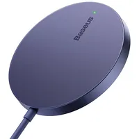 Baseus Simple Mini3 Magnetic Wireless Charger 15W Dusty purple  Ccjj040205 6932172623289