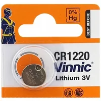 Bat1220.Vnc1 Cr1220 baterijas Vinnic litija - iepakojumā 1 gb.  3100000595210