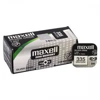 Bat335.Mx1 335 baterijas 1.55V Maxell sudraba-oksīda Sr512Sw iepakojumā 1 gb.  3100000527990
