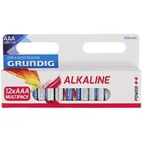 Baterija Grundig Alkaline Aaa 12Gb  8711252516783 2516783