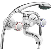 Bathtub mixer with shower set  Bon 011D 5908212049716 Wlononwcr1550