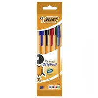 Bic Ballpoint pens Orange Fine 0.8 mm, Set 4 pcs. assorted colours 601231  8308541 308612160123