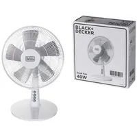 Black  Decker Bxefd40E household fan White Es9440010B 8432406440012 Agdbdewen0009