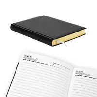 Planning notebook Forpus, A5/360,  Pvc cover, Black, Yellowi pages 0726-191 Fo42401 475065042401