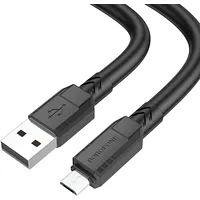 Borofone Cable Bx81 Goodway - Usb to Micro 2,4A 1 metre black Kabav1405  6974443386073