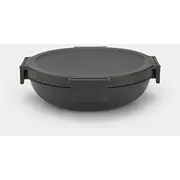 Brabantia Make  Take pusdienu bļoda, 1L, tumši pelēks 206009 8710755206009