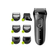 Braun ShaveStyle Shaver  3000Bt Series 3 Operating time Max 45 min Nimh Black 8700216735568