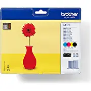 Brother Ink Lc121Valbp / Lc-121Valbp Multipack Bk C M Y  5014047566233