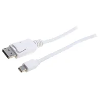 Cable Displayport 1.1A 3M white  Ak-340102-030-W