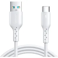 Cable Flash Charge Usb to Usb-C Joyroom Sa26-Ac3 / 3A 1M White  white 6941237109064 053843