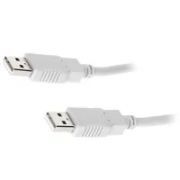 Cable Usb 2.0 A plug,both sides 1M grey Core Cca  Cab-Usb2Aa/1.0-Gy