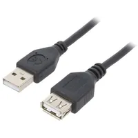 Cable Usb 2.0 A socket,USB plug gold-plated 0.15M  Ccp-Usb2-Amaf-0.15 Ccp-Usb2-Amaf-0.15M
