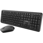 Canyon Set-W20 Uk/Us KeyboardMouse Velvet Wireless Black  Cns-Hsetw02-Uk/Us 5291485007355