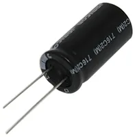 Capacitor electrolytic Tht 4.7Uf 100Vdc Ø5X11Mm Pitch 2Mm  Ce-4.7/100Pht-Y Ewh1Km4R7D11Ot