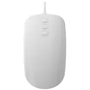 Cherry Active Key Hygiene Mouse with 3 Buttons Scroll Fully Sealed Watertight Usb / White Ak-Pmh3 Medical 3-Button Ak-Pmh3Ob-Us-W  7061114721239 2810720
