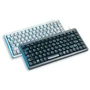 Cherry Compact keyboard G84-4100, light grey, Ch tastatūra Usb  Ps/2 Pelēks G84-4100Lcmch-0 4025112041860 Wlononwcrota7