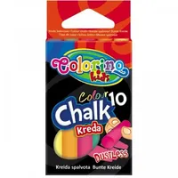 Colorino Kids Dustless chalk coloured 10 pcs  33152Ptr 590769083315