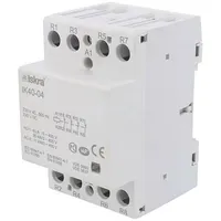 Contactor 4-Pole installation 40A 230Vac,220Vdc Nc x4  Ik40-04/230V 30.045.145