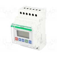 Counter electronical Lcd pulses 99999999 Spdt 250Vac/8A Ip20  Cli-01