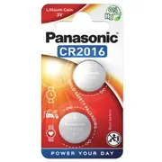 Cr2016 2 gab Panasonic baterija Blpancr162B  5025232060665 Cr-2016El/2B