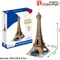 Cubicfun 3D puzle Eifeļa tornis  Wzcubd0Uc004207 6944588200442 Da-01033