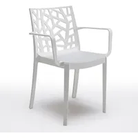 Dārza krēsls Matrix Armchair balts  16353 8003723003534