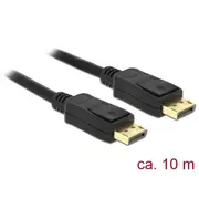 Delock Cable Displayport 1.2 male Gt 4K 60 Hz 10 m  84862 4043619848621