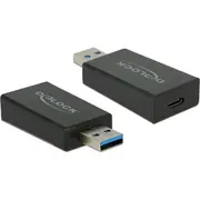 Delock Converter Usb 3.1 Gen 2 Type-A male Gt Type-CTrade female Active black  65689 4043619656899