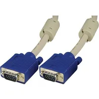 Deltaco monitor cable Rgb Hd 15Ha-Ha, 3M, gray  / Rgb-8A 734000461058
