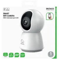 Deltaco Smart Home Wifi kamera ar motorizētu panoramēšanu un slīpumu, divvirzienu audio,  202202231061 733304805454 Sh-Ipc06