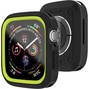 Devia Dazzle Series protective case 40Mm for Apple Watch black yellow 6938595323867  102010472012