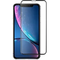 Devia Real Series 3D Curved Full Screen Explosion-Proof Tempered Glass iPhone Xr 6.1 black  T-Mlx37275 6938595314971
