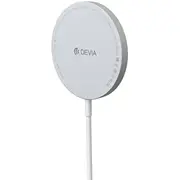Devia wireless charger Smart magnetic 15W white  Ea239 6938595358951