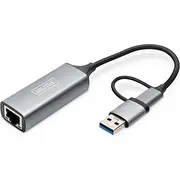 Digitus Network Adapter Dn-3028 - Usb-C  Usb-A 4016032473572 Nkassp1Pu000008