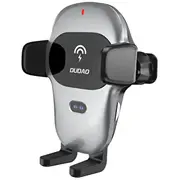 Dudao car holder with built-in Qi wireless charger 15W gray F20Xs  F20Xs-Gray 6973687243487