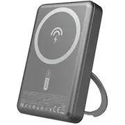 Dudao K28 10000Mah Pd 22.5W Magsafe Powerbank with Metal Case and Ring Stand - Gray  K28-G 6977196680146