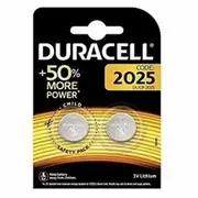 Duracell  Cr2025 Litija 3V Baterija 2Gb Dl2025 5000394045514