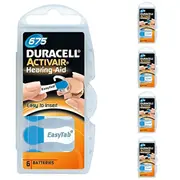 Duracell Hearing 675 A675 Blistera iepakojumā 6Gb.  A675B6 4043752174649