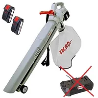 Ecost customer return Ikra 74003200 Battery 3In1 Leaf Blower Vacuum Shredder Icbv 2/20 inc  Ec/103328766 676737127961