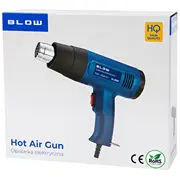 Electric heat gun 1500 / 2500W 300 - 650C Blow  14-232 5900804142003 Nelbloopa0001