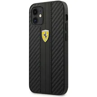 Ferrari Fesnechcp12Sbk iPhone 12 mini 5,4 czarny black hardcase On Track Pu Carbon  3700740479742
