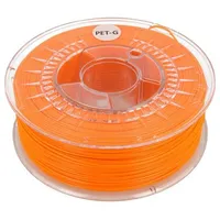 Filament Pet-G Ø 1.75Mm orange Bright 220250C 1Kg  Dev-Petg-1.75-Bor Petg 1,75 Orange