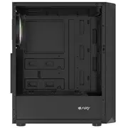 Fury Shobo Housing Sh4 Rgb Midi Tower With Window, Black  Nfo-2153 5901969444346 Obunatobu0029