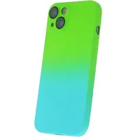 Fusion Neogradient 3 case silikona aizsargapvalks Xiaomi Redmi Note 12 Pro 5G zaļš zils  4752243042571 Fs-Ng-Rn125G-N3