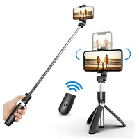 Fusion universālais statīvs  selfiju Gopro tālruņa turētājs fotokamera 76 cm tālvadības pults Fstripls01Bk 4752243043004