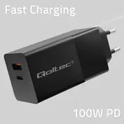 Gan Power Pro charger 1Xusb C, 1Xusb, 100W  52382 5901878523828 Azqolul00052382