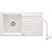 Granite sink with 1-Bowl faucet drainer  Zqzva113 5907650876847 Wlononwcr2110